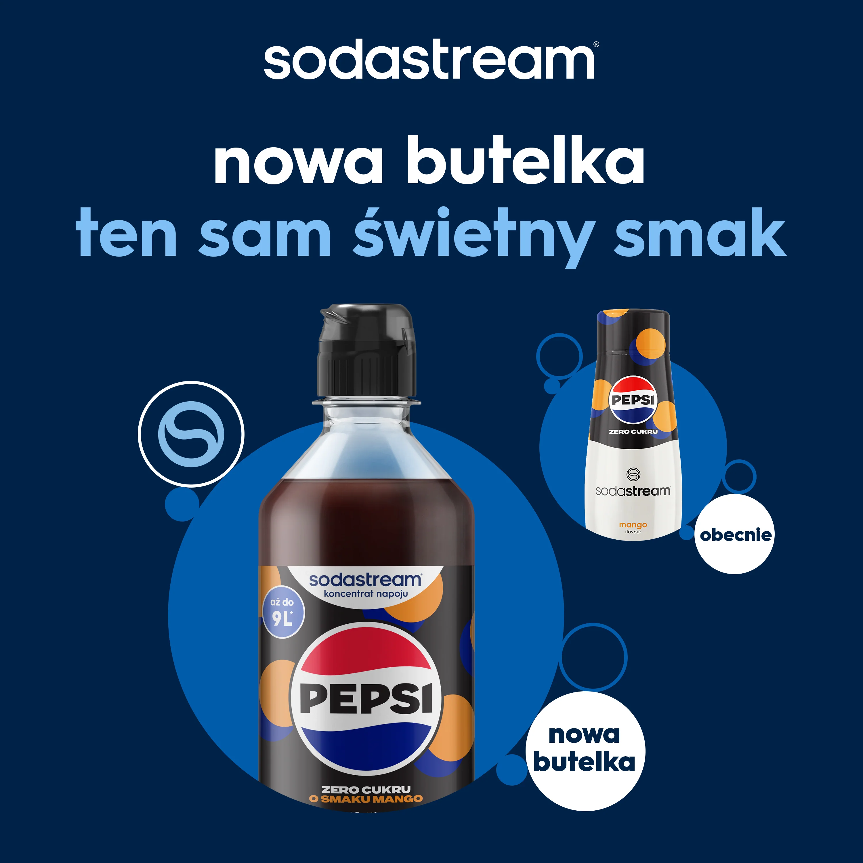 Syrop Pepsi Mango Zero Cukru - Image 2